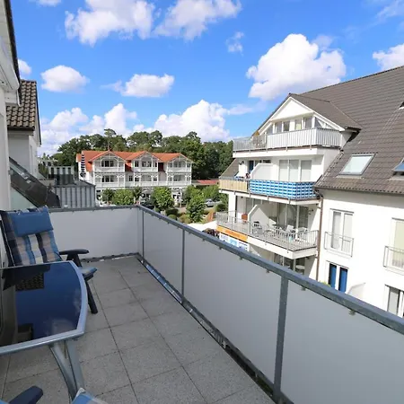 Apartment Strandmoewe Mit Balkon Baabe